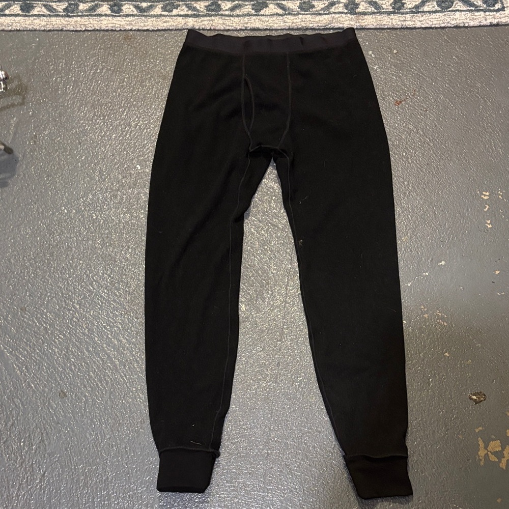 Uniqlo Heattech Ultra Warm Classic Black Leggings